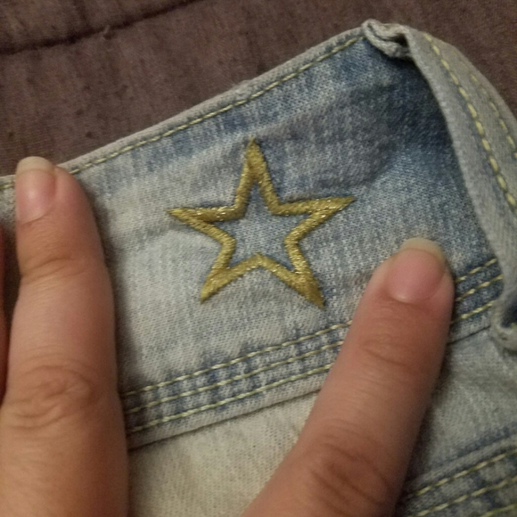 💟 Blue capris - Picture 5 of 7